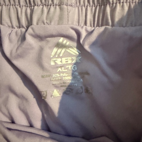 RBX Women's Light Purple Athletic Shorts - Picture 2 of 3